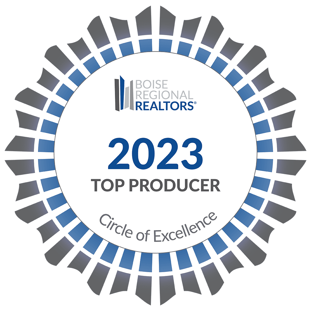 2023 Boise Regional Realtors Top Producer Logo 2023 Boise Regional Realtors Top Producer Logo